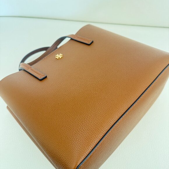 NWT TORY BURCH CROSSBODY SMALL TOTE SATCHEL CORTADO LEATHER - Picture 6 of 7